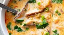 Thai Shrimp Soup {Paleo, Whole30, Keto}