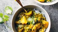 Thai Yellow Curry with Beef and Potatoes