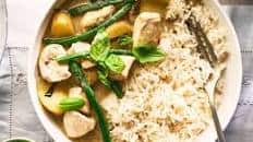 Thai green chicken curry