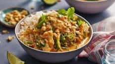 Thai red fish curry