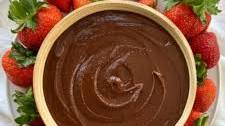 The BEST Brownie Batter Hummus