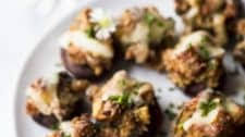 The BEST Cheesy Sausage Stuffed Mushrooms