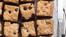 The Best Chocolate Chip Blondies