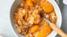 The Easiest Southern Peach Cobbler