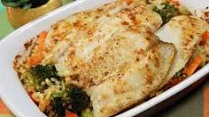 Tilapia All-in-One Casserole