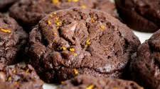 Triple Chocolate Orange Cookies