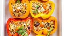 Tuna Stuffed Bell Peppers