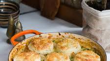 Turkey Potpie with a Biscuit Crust