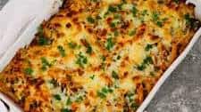 Turkey, Spinach Pasta Bake