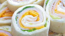 Turkey and Cheddar Lunch Roll Ups