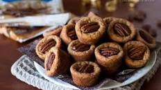 Turtle Peanut Blossom Cookie Cups