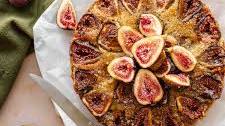 Upside-Down Almond Fig Cake