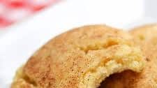 Vegan Chickpea Flour Snickerdoodles (GF, Grain-Free)