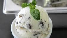 Vegan Mint Chocolate Chip Ice Cream