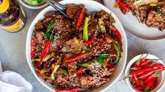 Vegan Mongolian Beef