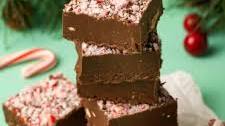 Vegan Peppermint Fudge