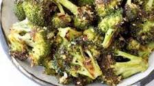 Vegan Roasted Broccoli with Lemon & Garlic