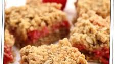 Vegan Strawberry Oat Bars