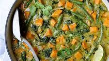 Vegan Thai Green Sweet Potato Curry