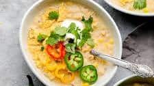 Vegan White Chili (Creamy and Hearty!)