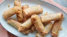 Vegetarian spring rolls