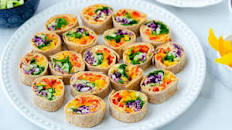 Veggie Rainbow Wraps