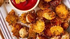 Viral Crispy Garlic Parmesan Crusted Potatoes