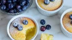 Warm Lemon Pudding Cakes