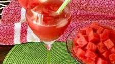 Watermelon Champagne Cocktails