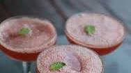 Watermelon Mint Champagne Cocktail