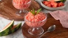Watermelon sorbet