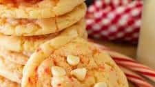 White Chocolate Chip Peppermint Cookies
