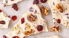 White Chocolate Cranberry Bark