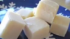 White Chocolate Eggnog Fudge