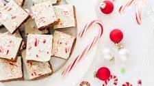 White Chocolate Peppermint Brownies