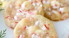 White Chocolate Peppermint Cookies