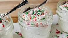 White Chocolate Peppermint Mousse Cups