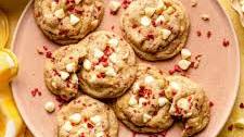 White Chocolate Raspberry Cookies