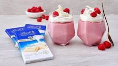 White Chocolate Raspberry Mousse