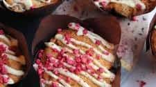 White Chocolate & Raspberry Muffins!
