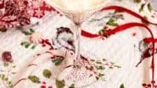 White Peppermint Bark Martini