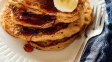 Whole Wheat Banana Pancakes