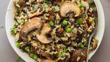 Wild Rice Pilaf with Mushrooms & Pecans