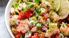 Zesty Lime Shrimp and Avocado Salad