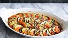 Zucchini, Eggplant, Tomato Gratin