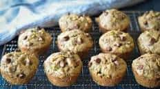 Zucchini Muffins with Chocolate Chips