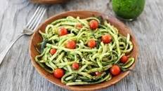 Zucchini Noodles with Pesto