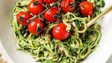 Zucchini Noodles with Pesto Recipe