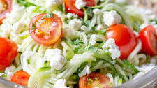 Zucchini Salad with Lemon and Feta