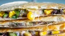 Zucchini and Corn Vegetarian Quesadillas